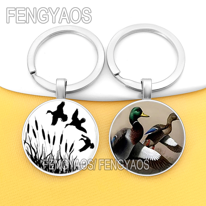Wildman Hunting & Outdoor - Black Wild Duck Keyrings for Door