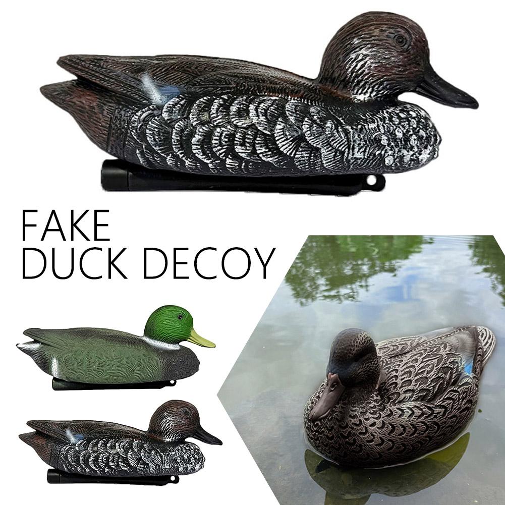 Decoy Duck Plastic - Plastic Fake Duck Duck Ornament Simulation