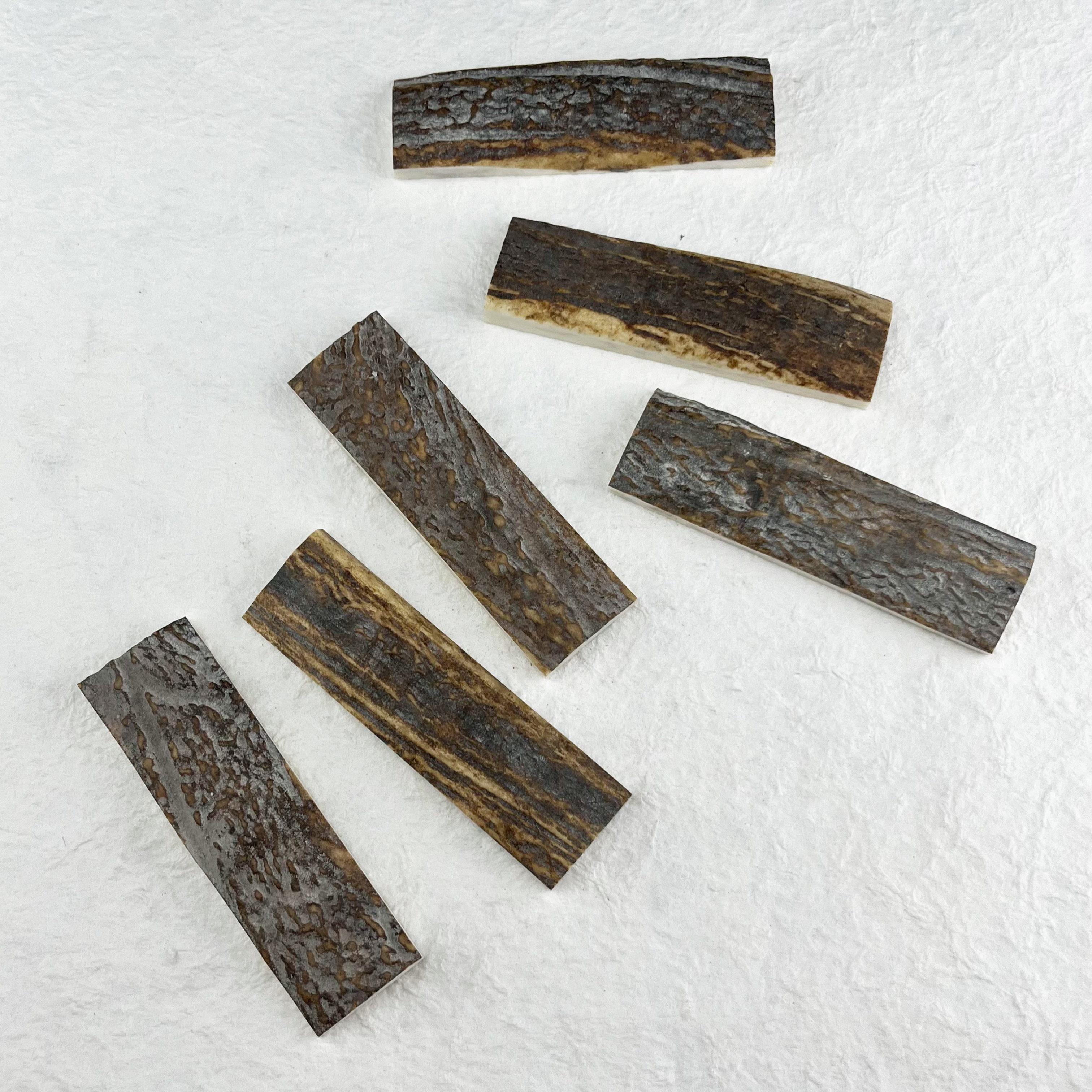 Elk Bugle Call - 1 Pair Natural Stag Horn Knife
