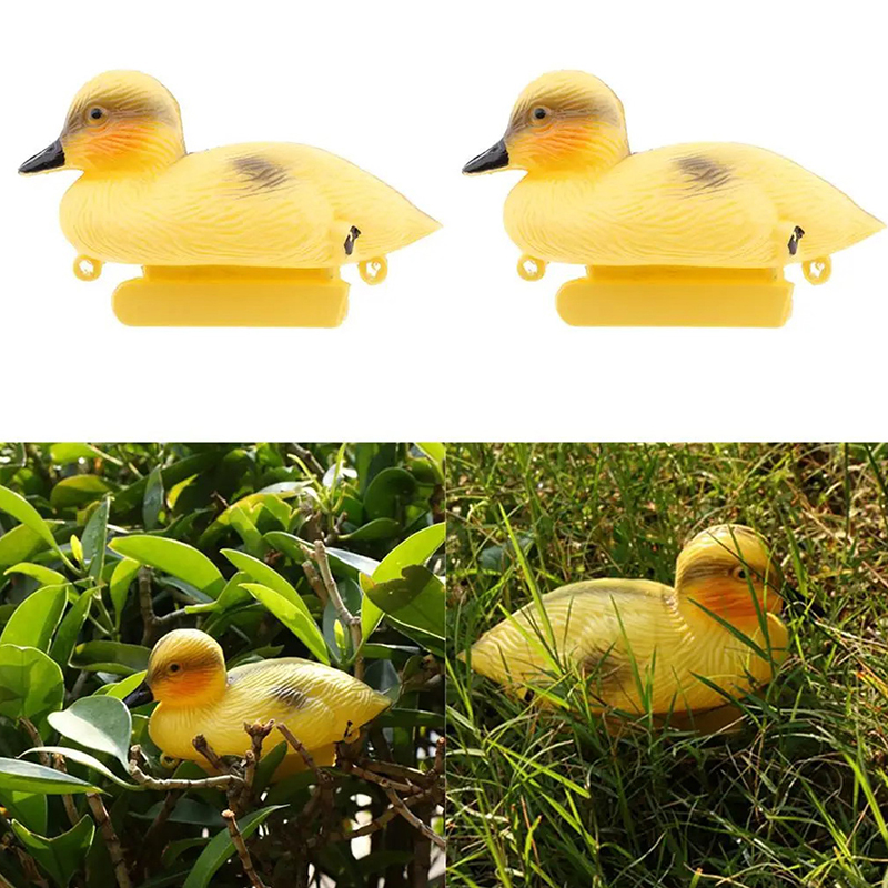 Decoy Duck Plastic - Floating Duck Ducklings Pond Statue Ornament