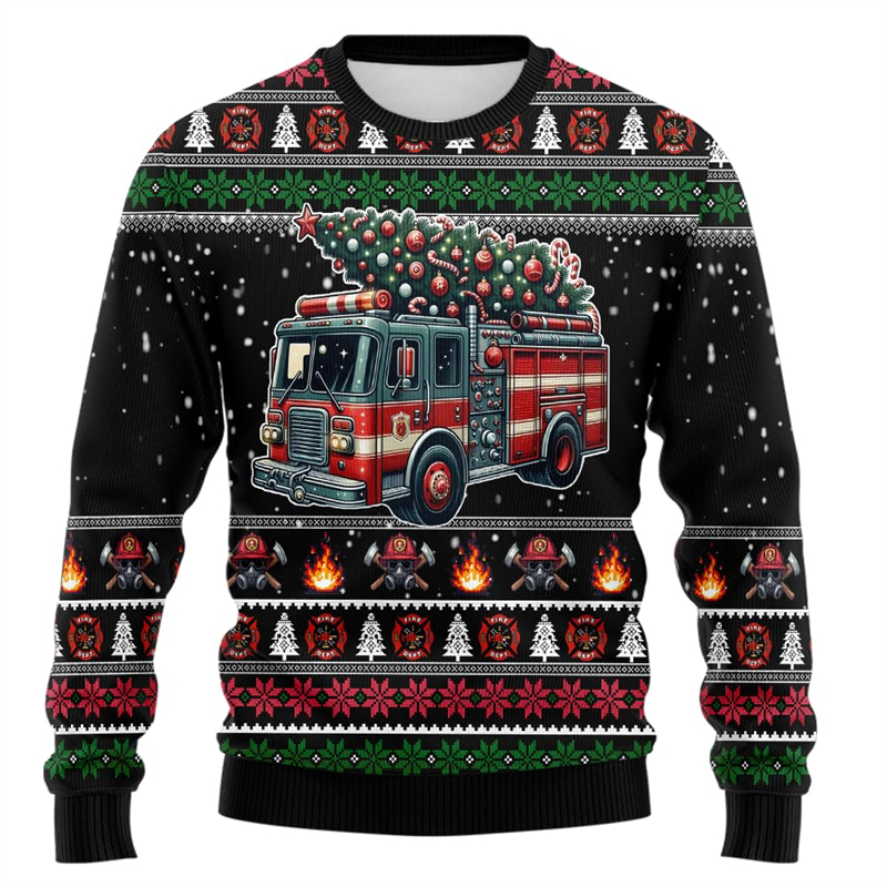 Firefighter Santa Claus Graphi – Elk Bugle Call recenzja i cena