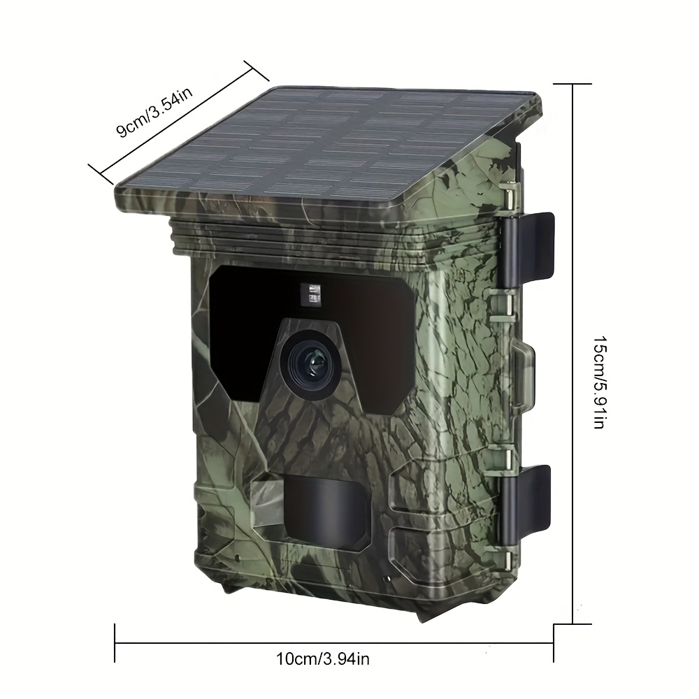 4K 50MP Solar-Powered Wildlife – Outdoor Hunting Video Camera recenzja i cena
