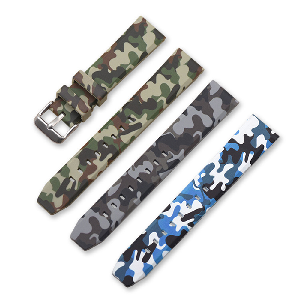Camouflage Silicone Strap Army – Hunting Outdoor Watch recenzja i cena
