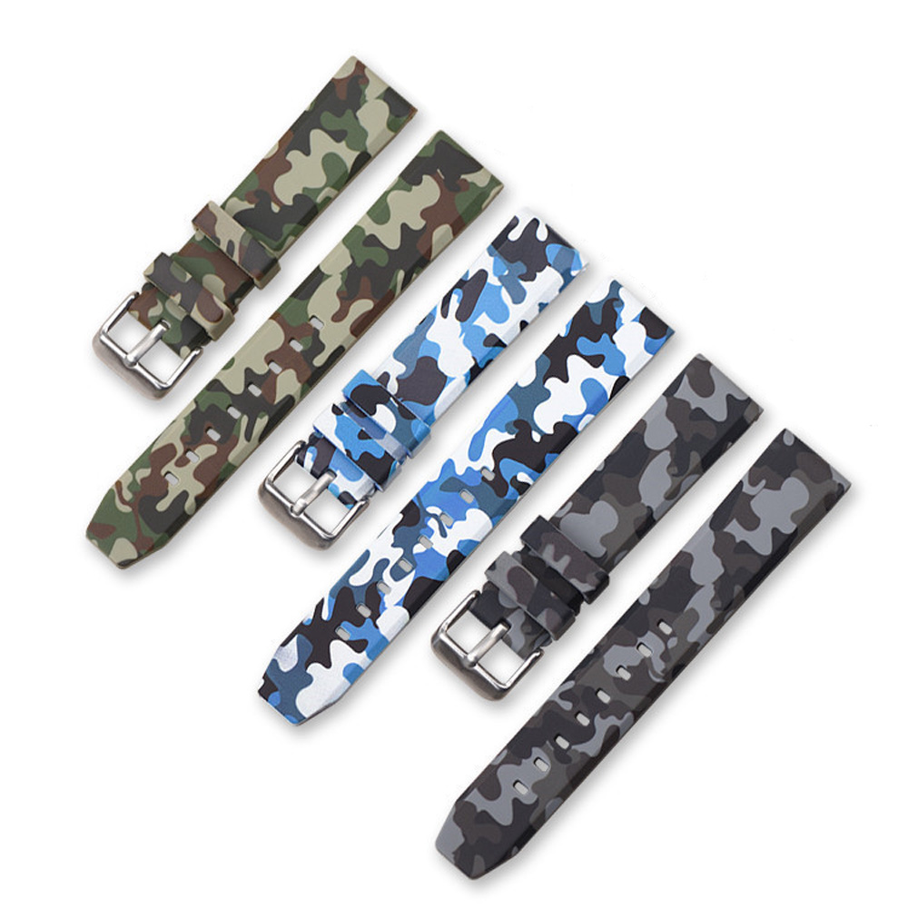 Camouflage Silicone Strap Army – Hunting Outdoor Watch recenzja i cena