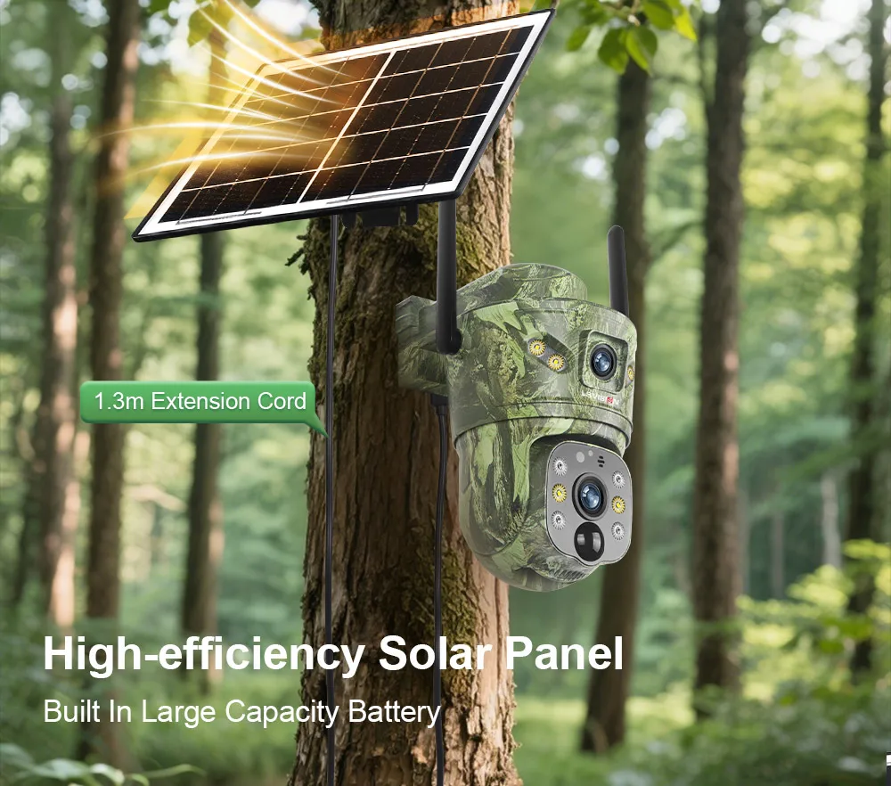 LS VISION 8MP 4G Solar Hunting – Outdoor Hunting Video Camera recenzja i cena