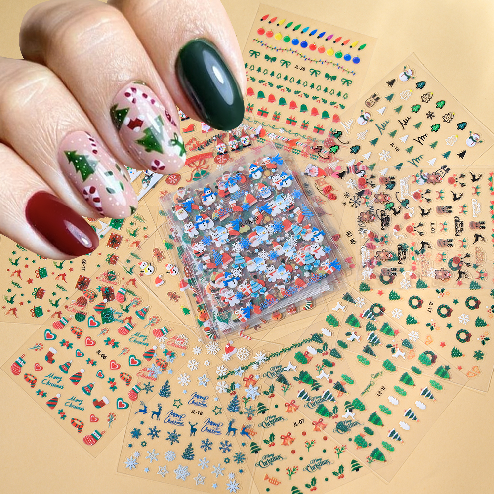 30pcs Christmas Nail Art Stick – Elk Bugle Call recenzja i cena