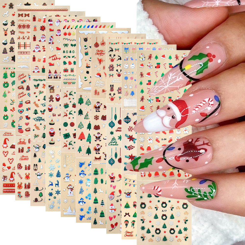 30pcs Christmas Nail Art Stick – Elk Bugle Call recenzja i cena
