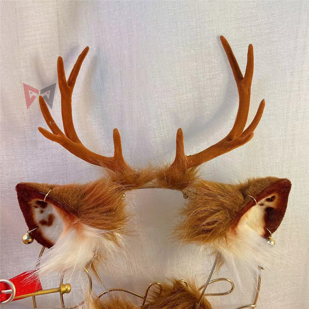 New Brown Deer Horns Ears Hair – Elk Bugle Call recenzja i cena