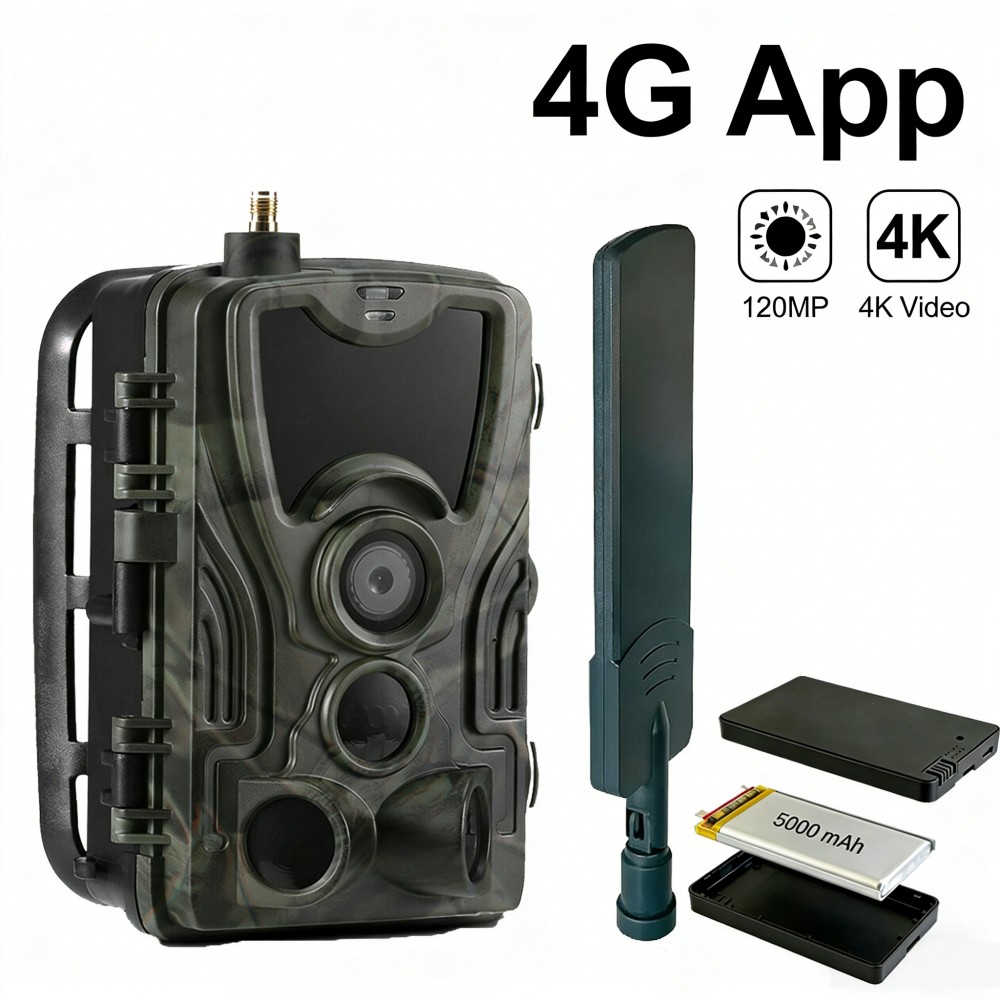 4G 4K 120MP Live Video 5000mAh – Outdoor Hunting Video Camera recenzja i cena