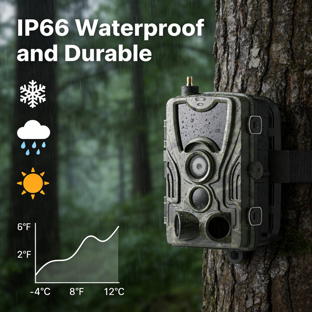 4G 4K 120MP Live Video 5000mAh – Outdoor Hunting Video Camera recenzja i cena
