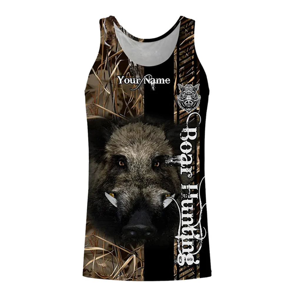 Custom Name Boar Hunter Tank T – Wildman Hunting & Outdoor recenzja i cena