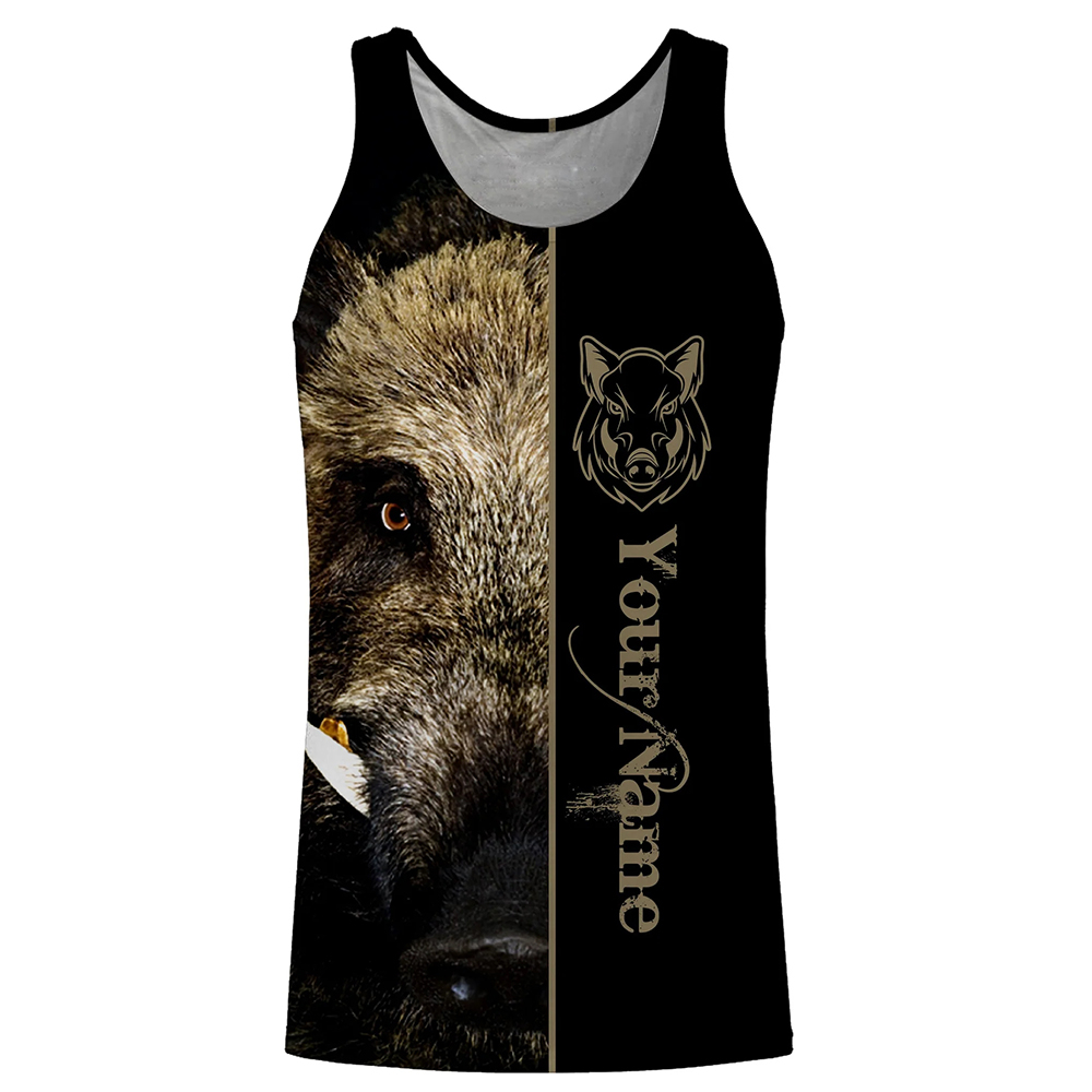 Custom Name Boar Hunter Tank T – Wildman Hunting & Outdoor recenzja i cena