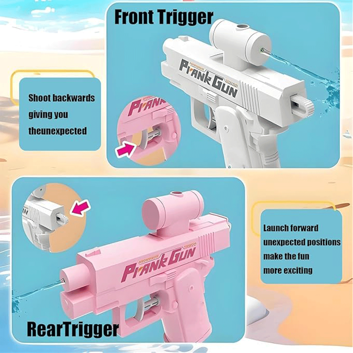 2-Way Water Gun Prank Water Bl – Outdoor Hunting Toys recenzja i cena