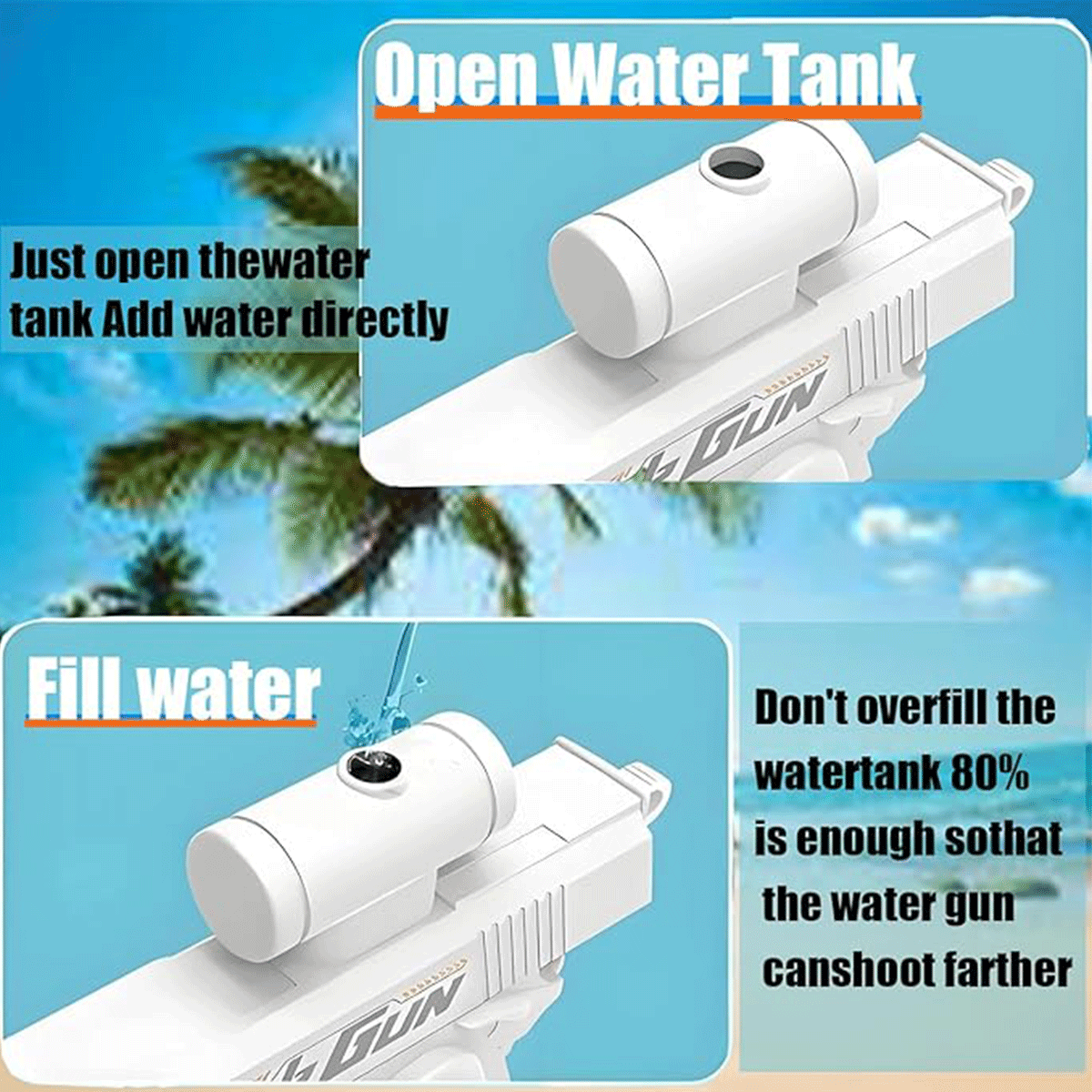 2-Way Water Gun Prank Water Bl – Outdoor Hunting Toys recenzja i cena