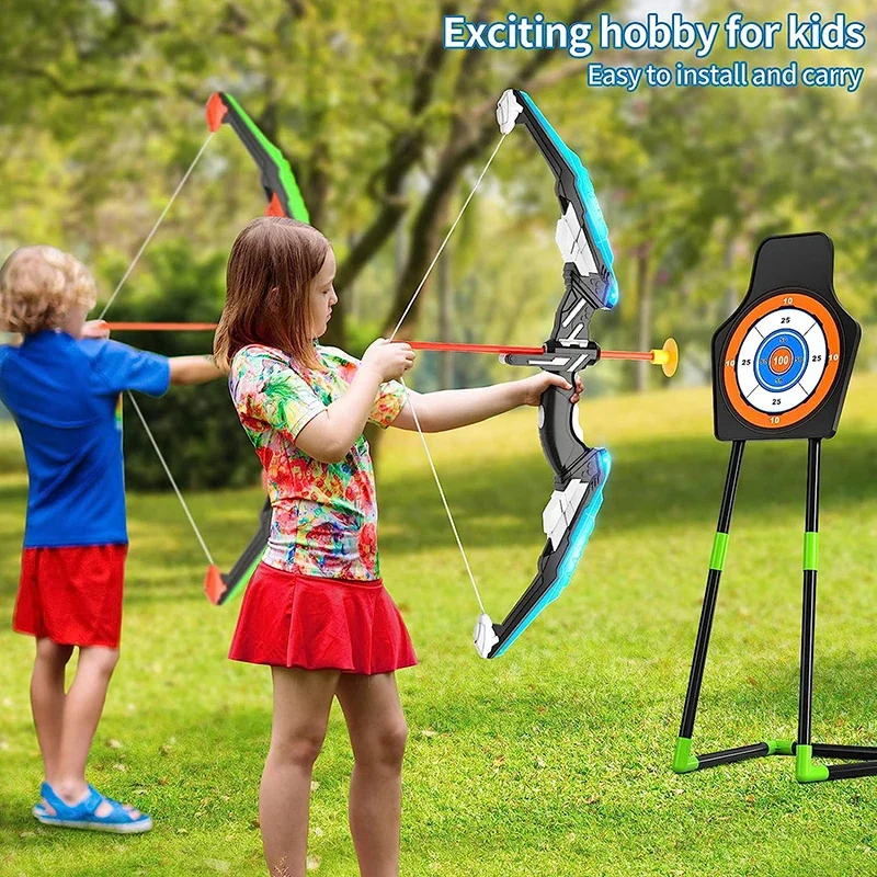 Bow And Arrows For Children Ki – Outdoor Hunting Games For Kids recenzja i cena