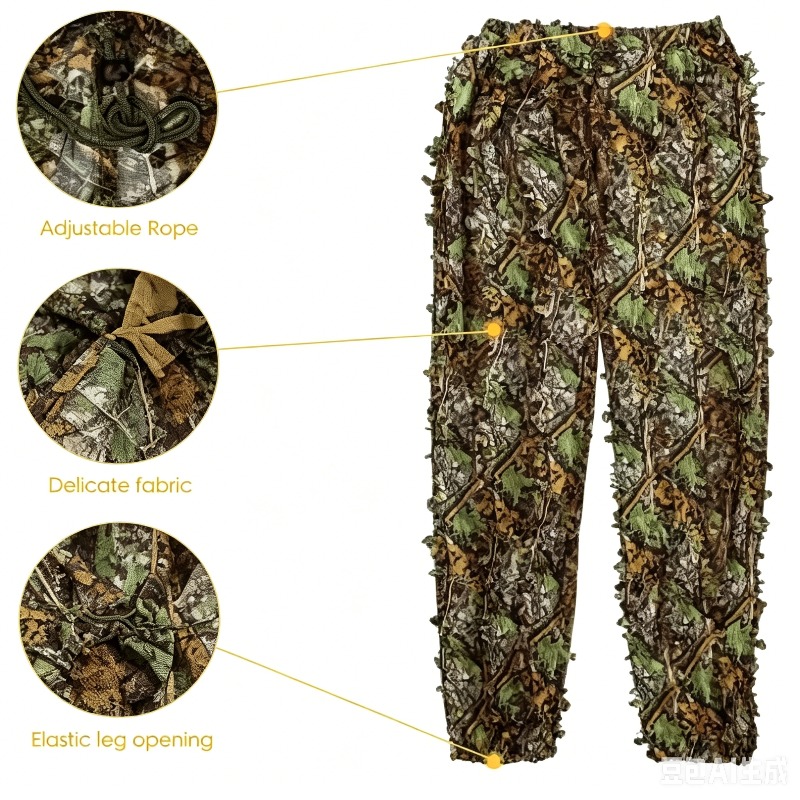 3D  Leafy Bionic Camouflage Hu – Hunting Outdoor Watch recenzja i cena