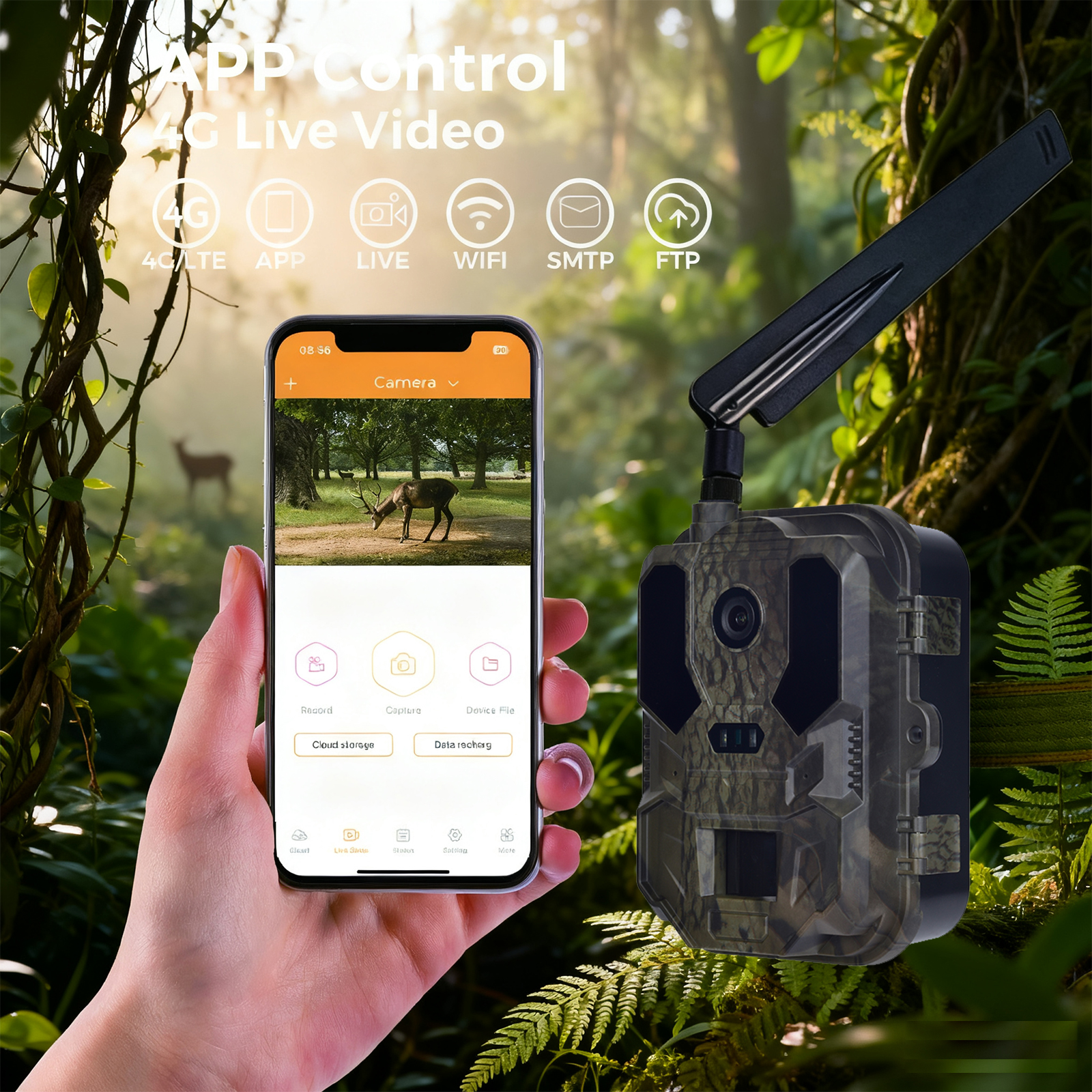 Outdoor 4K Video 120MP Photo 4 – Outdoor Hunting Video Camera recenzja i cena