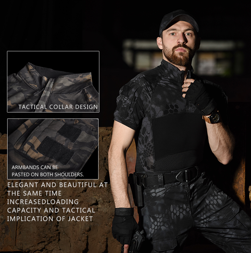 Men Combat Shirts Airsoft Tact – Wildman Hunting & Outdoor recenzja i cena
