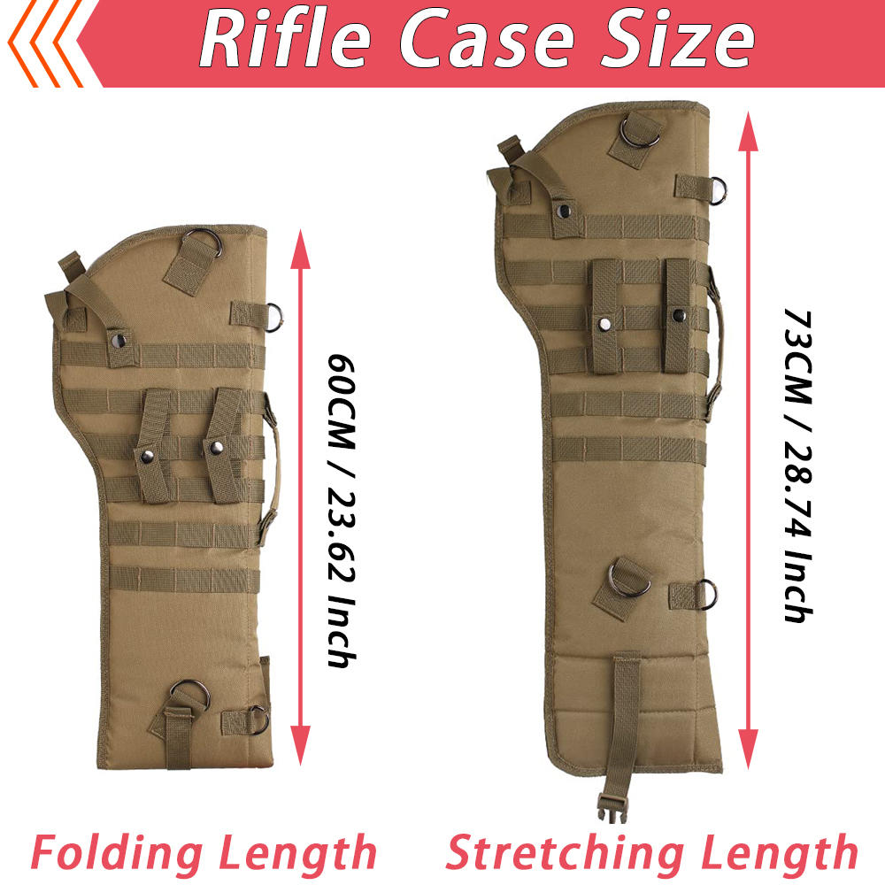Tactical Rifle Scabbard Padded – Rifle Sling Swivel recenzja i cena