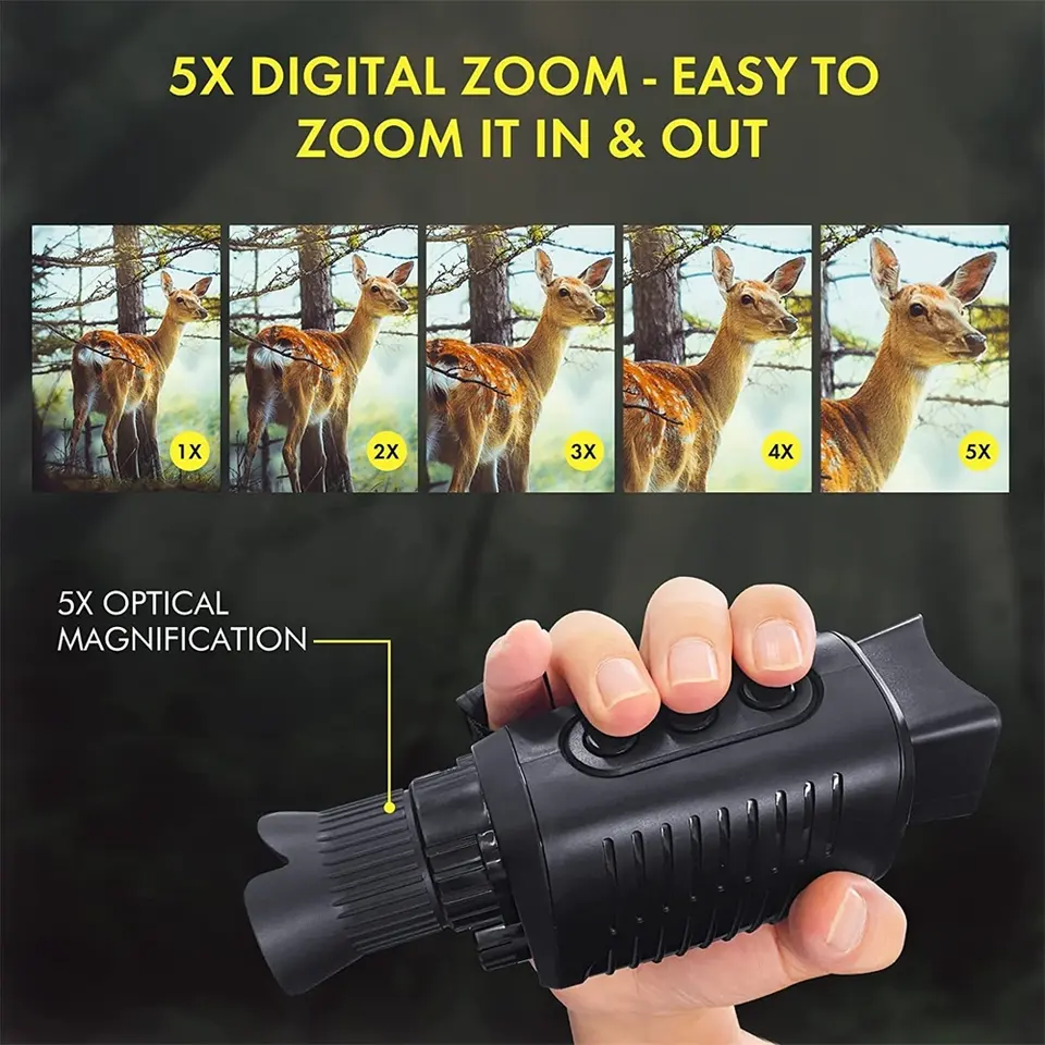 1080P Monoculars Hunting Teles – Outdoor Hunting Video Camera recenzja i cena