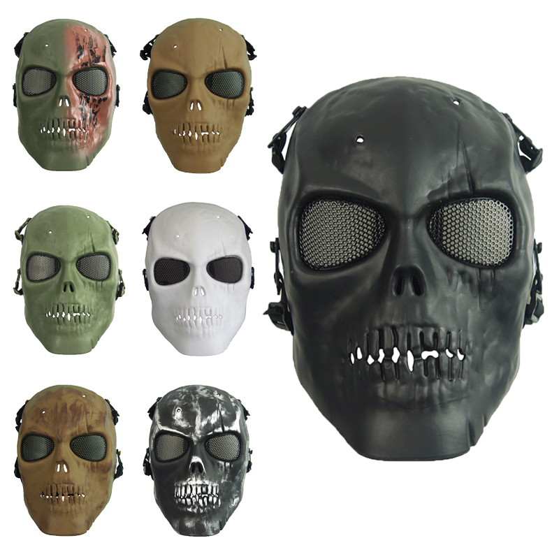 Airsoft Mask Camouflage Cospla – Outdoor Hunting Movies recenzja i cena