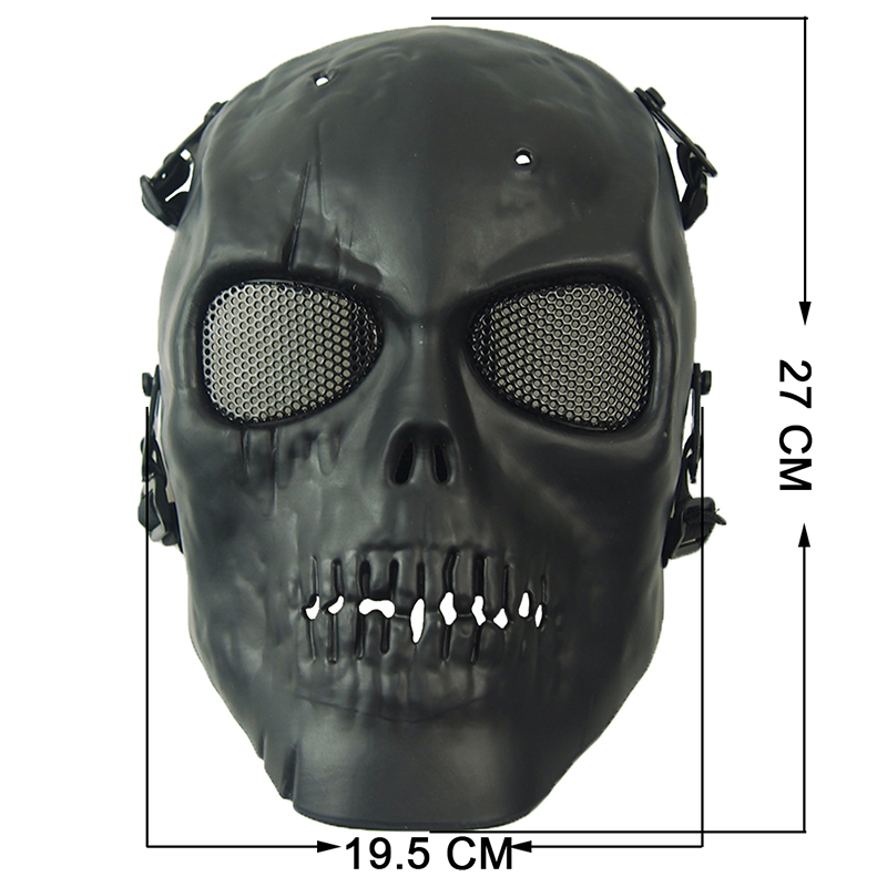 Airsoft Mask Camouflage Cospla – Outdoor Hunting Movies recenzja i cena
