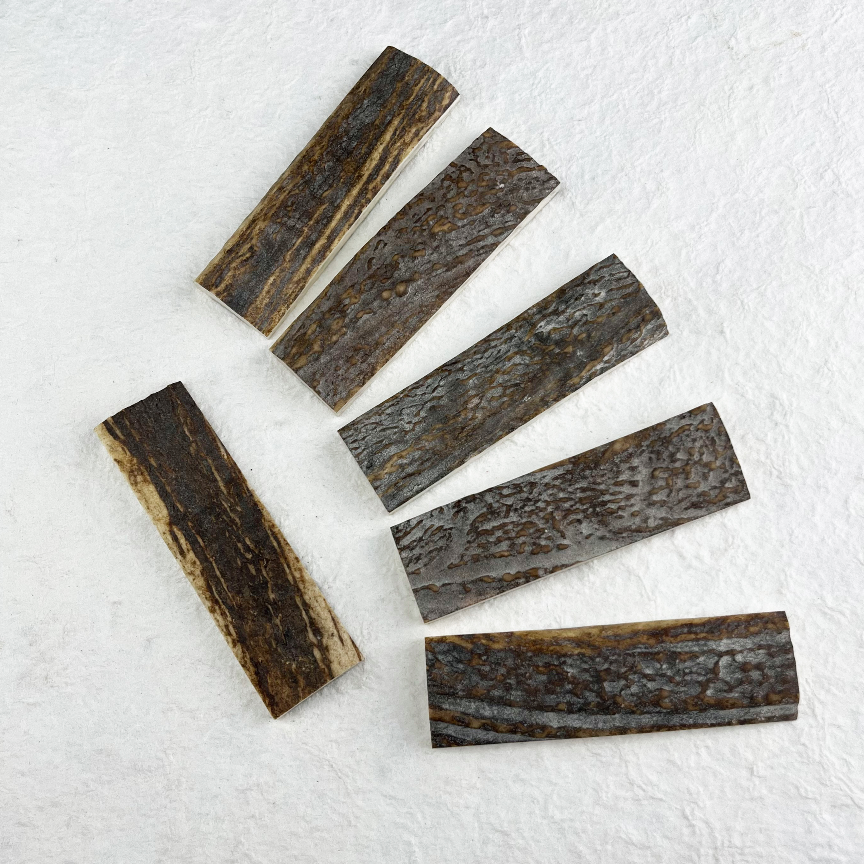 1 Pair Natural Stag Horn Knife – Elk Bugle Call recenzja i cena