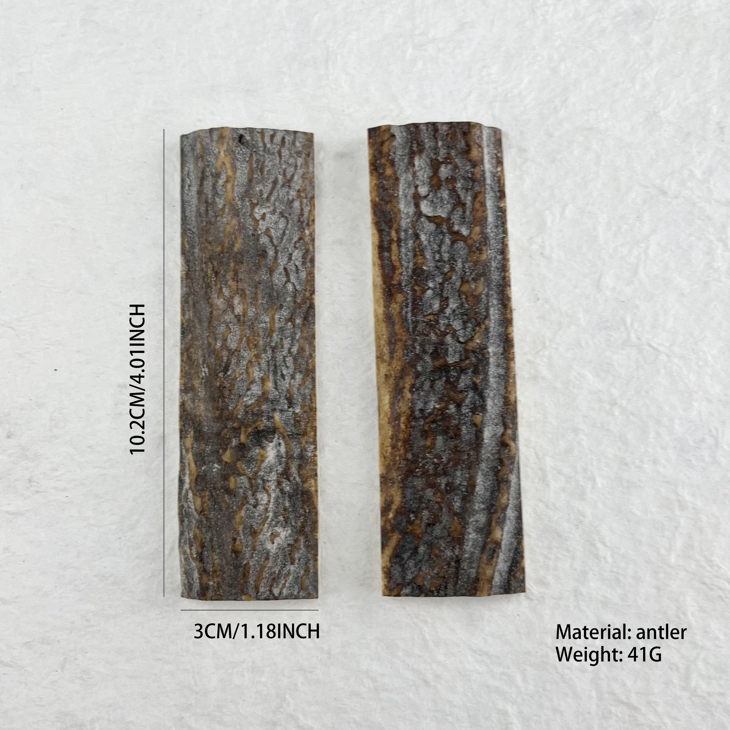 1 Pair Natural Stag Horn Knife – Elk Bugle Call recenzja i cena