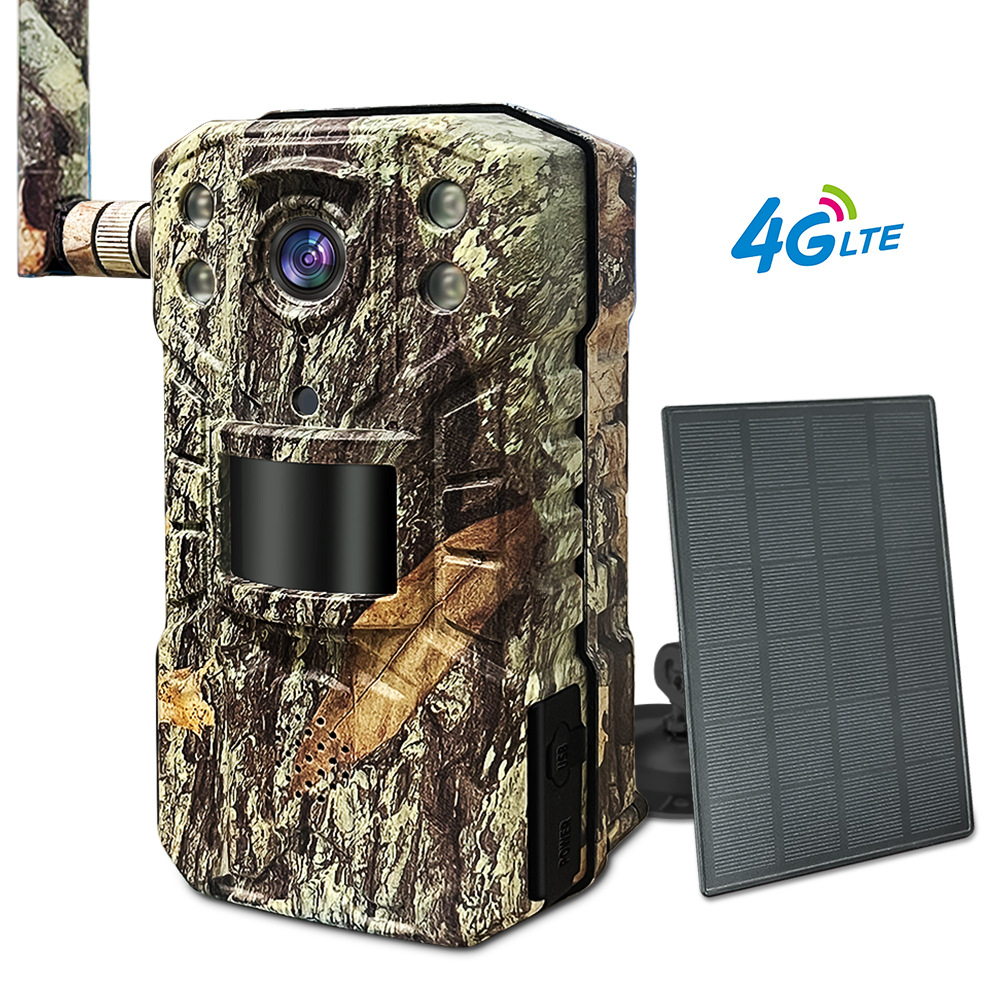 4G LTE Solar Hunting Trail Cam – Outdoor Hunting Video Camera recenzja i cena