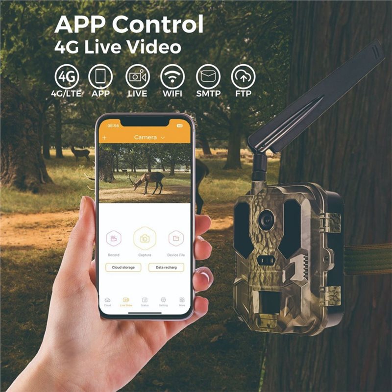 AS95-Outdoor 4G 120MP 4K Live  – Hunting Outdoor Shows recenzja i cena