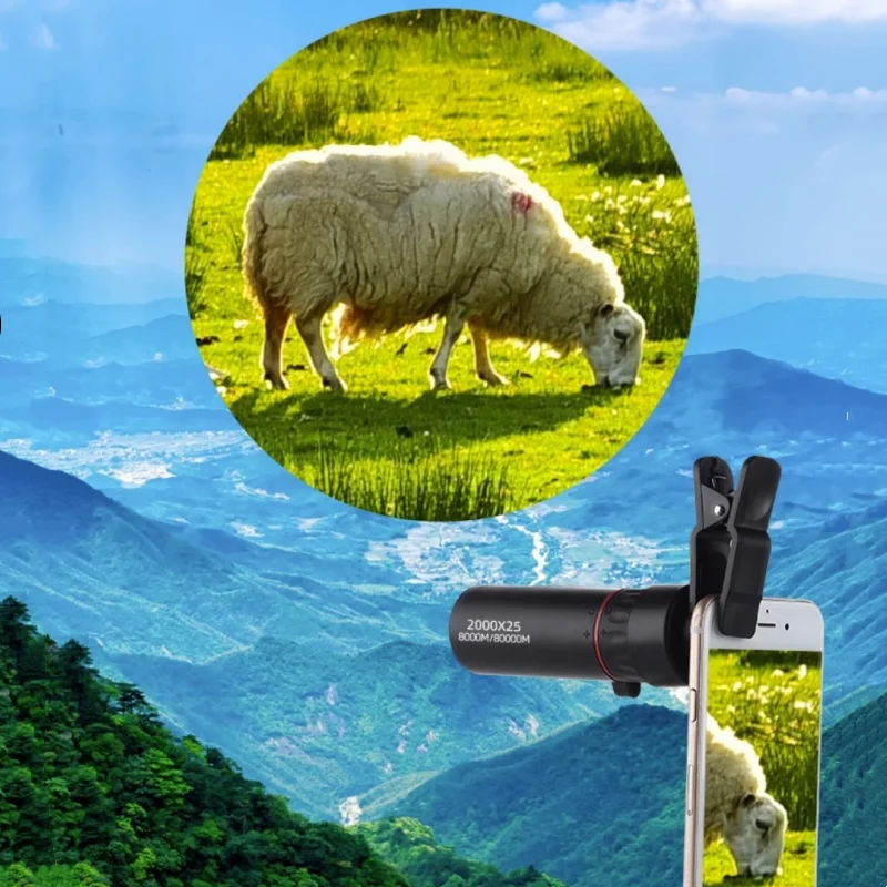 HD 2000x25 Monocular Telescope – Hunting Outdoor Watch recenzja i cena