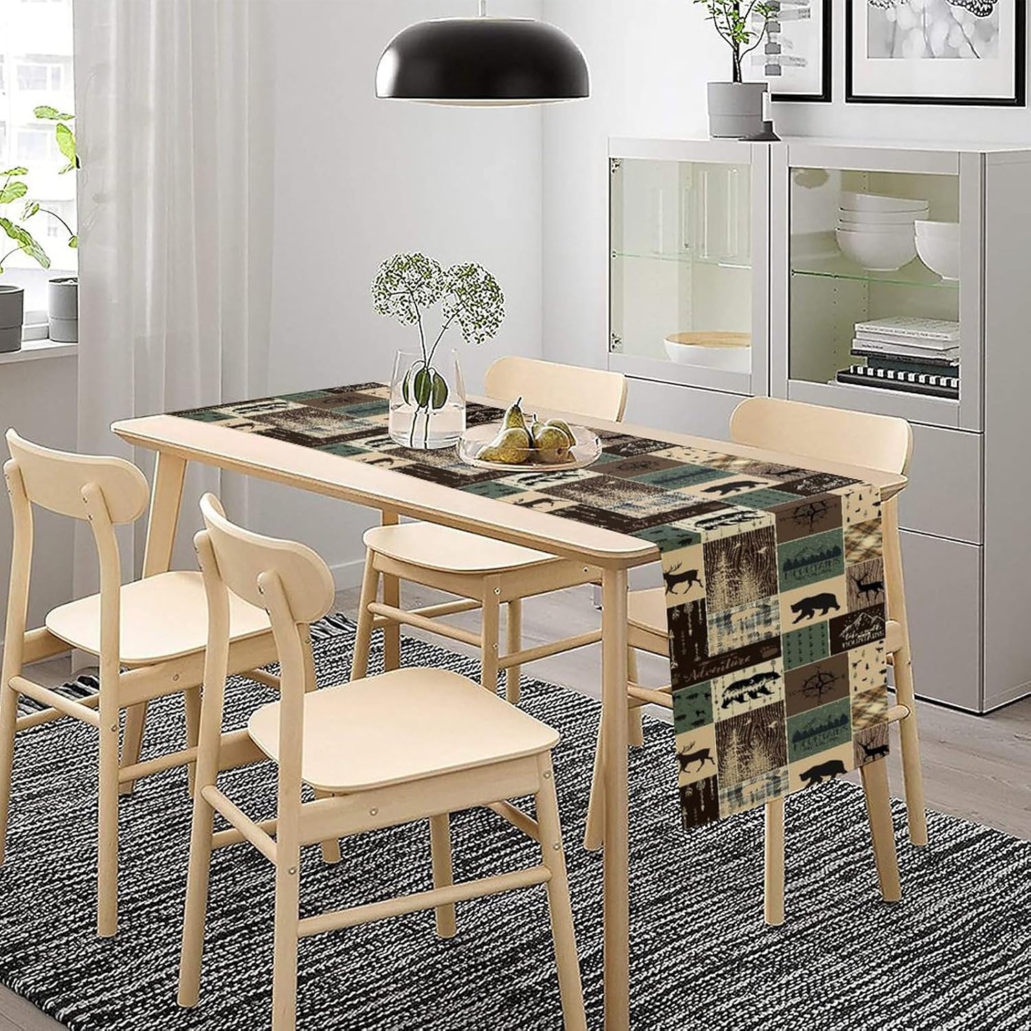Rustic Farmhouse Deer Bear Tab – Outdoor Hunting News recenzja i cena