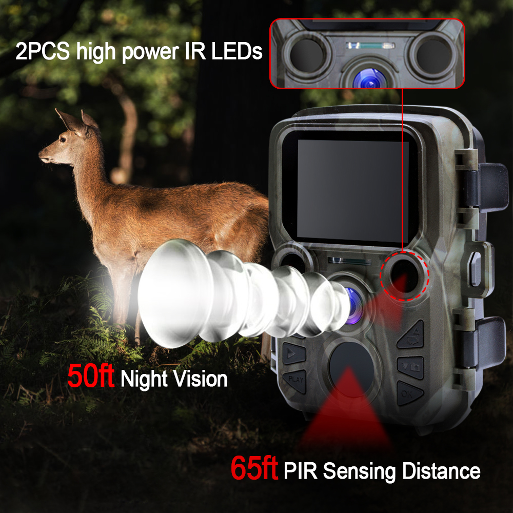 Mini Trail Game Camera Night V – Outdoor Hunting Video Camera recenzja i cena
