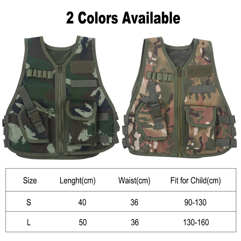 Children Camouflage Vest Kid A – Outdoor Hunting Games For Kids recenzja i cena