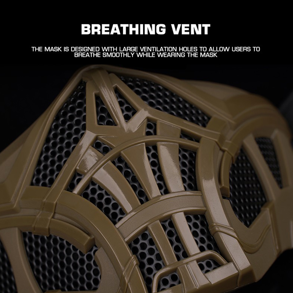 Tactical Airsoft Mask Protecti – Outdoor Hunting Movies recenzja i cena