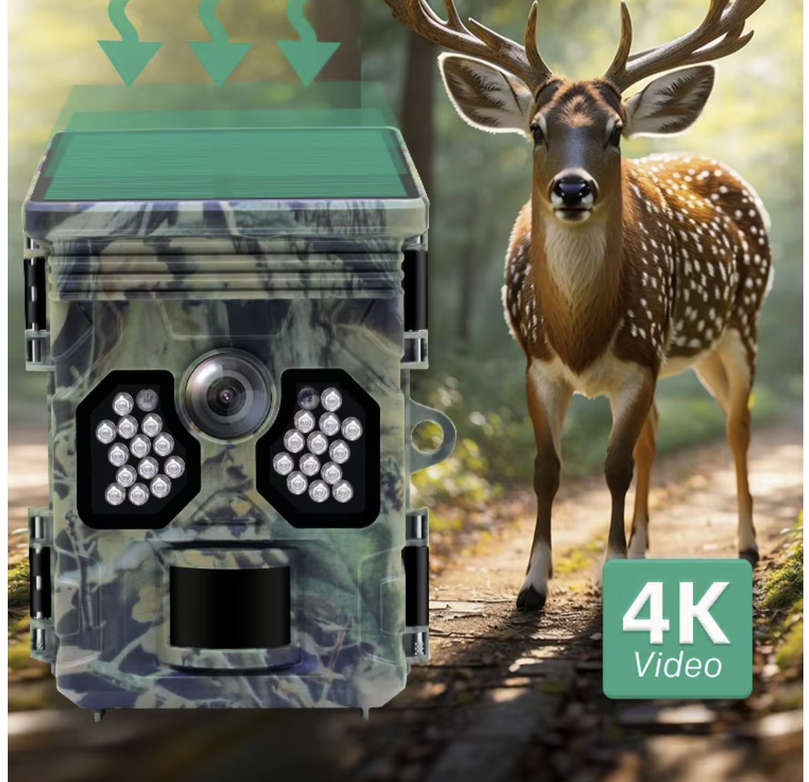 Solar Wildlife 50MP 4K Video T – Outdoor Hunting Video Camera recenzja i cena