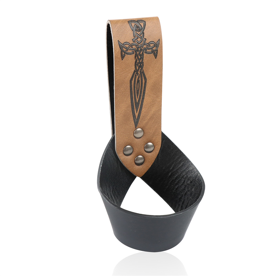 1pc Medieval PU Leather Sword  – Outdoor Hunting Movies recenzja i cena