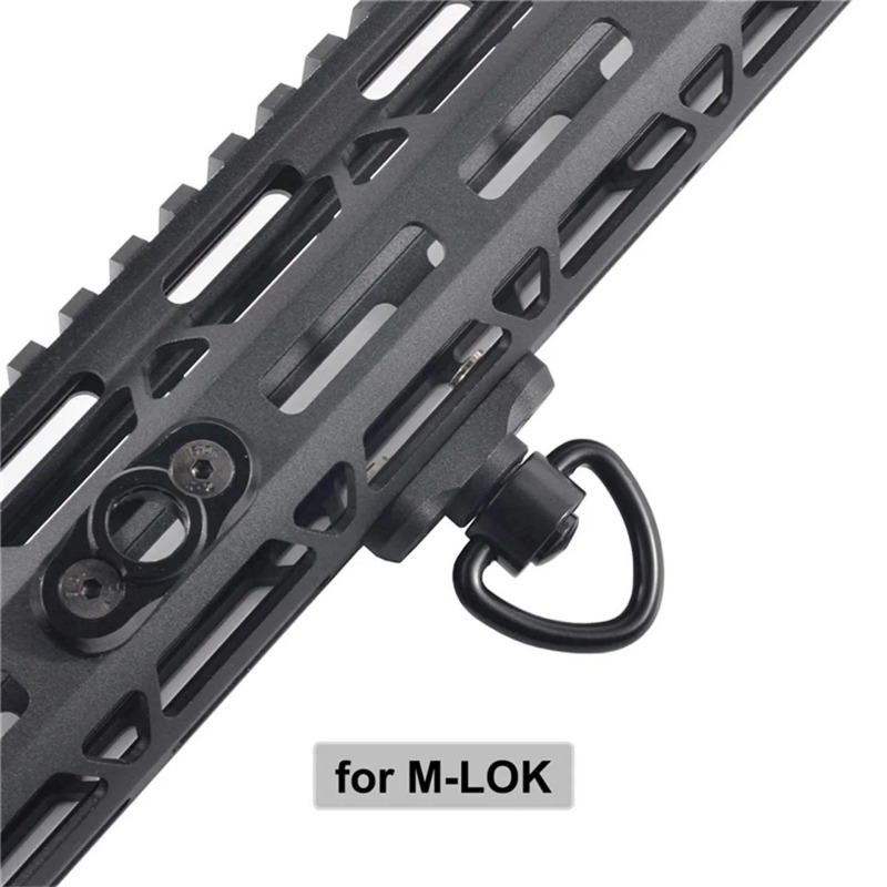 1/2PCS Rifle Push Button QD Re – Rifle Sling Swivel recenzja i cena