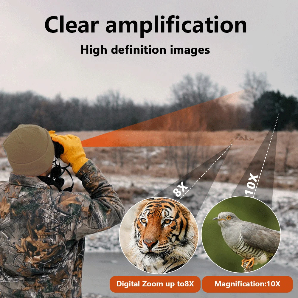 8X Digital Zoom Camera Binocul – Outdoor Hunting Video Camera recenzja i cena